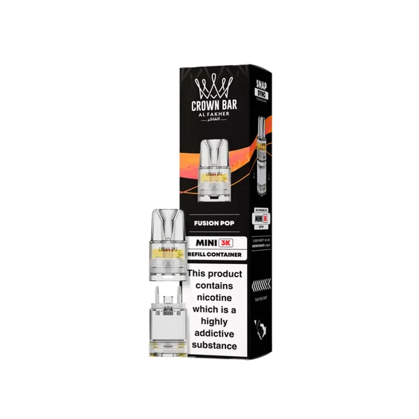 Al Fakher Crown Bar Mini 3K Refill Pods - Image 34