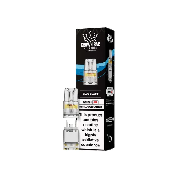 Al Fakher Crown Bar Mini 3K Refill Pods - Image 36