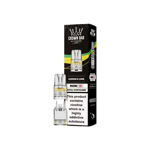 Al Fakher Crown Bar Mini 3K Refill Pods - Image 39