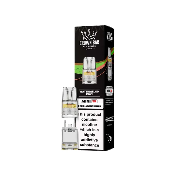 Al Fakher Crown Bar Mini 3K Refill Pods - Image 6