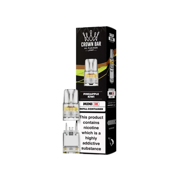 Al Fakher Crown Bar Mini 3K Refill Pods - Image 7
