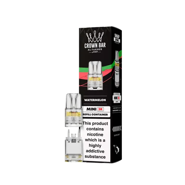 Al Fakher Crown Bar Mini 3K Refill Pods - Image 9