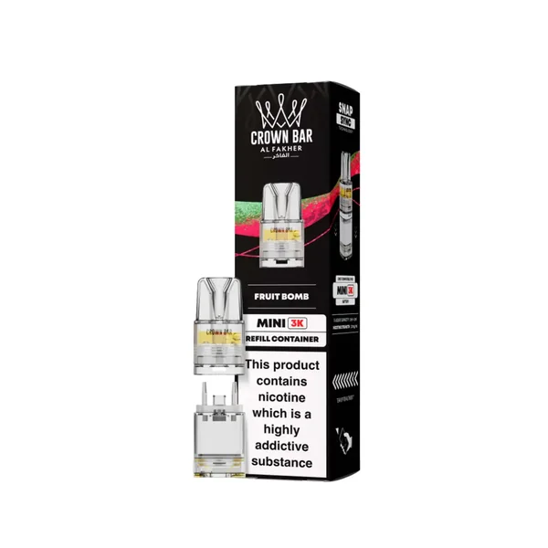Al Fakher Crown Bar Mini 3K Refill Pods - Image 10
