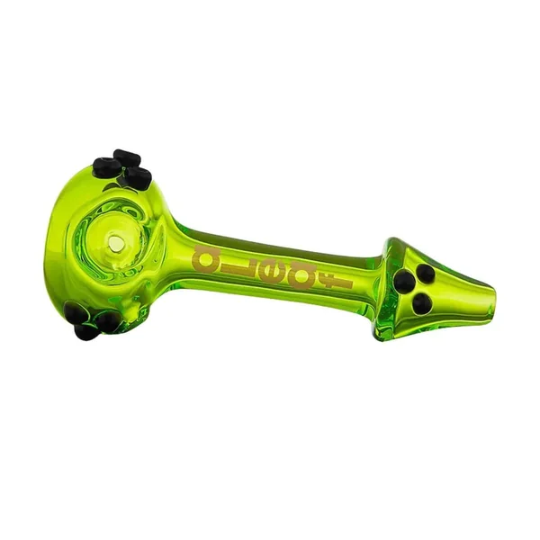 aLeaf 5" Triple Tentacle Colored Spoon Hand Pipe