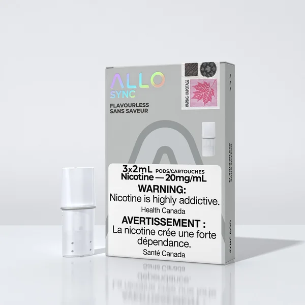 ALLO SYNC Flavourless pods