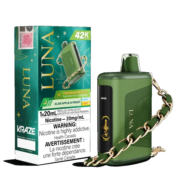 Aloe Apple G Frost Kraze Luna | Up to 42K Puffs - VapeLoft
