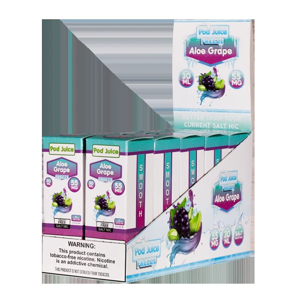 Aloe Grape Freeze by Pod Juice - 10pk