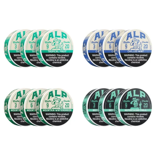 ALP Nicotine Pouches 5-Pack