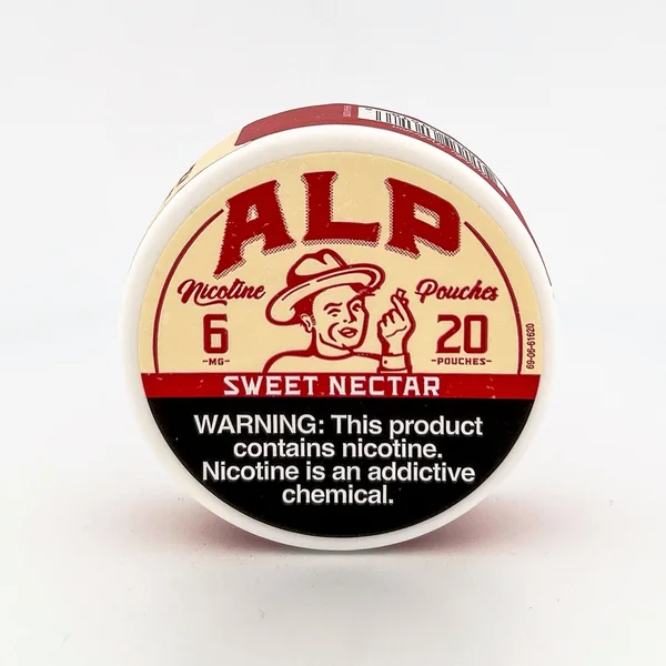 ALP NICOTINE POUCHES / SWEET NECTAR / 06MG / 20PCS