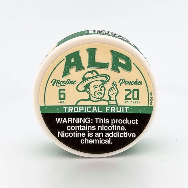 ALP NICOTINE POUCHES / TROPICAL FRUIT / 06MG / 20PCS