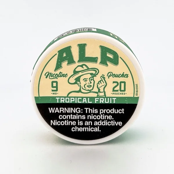 ALP NICOTINE POUCHES / TROPICAL FRUIT / 09MG / 20PCS
