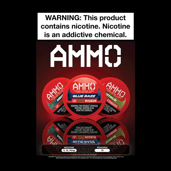 AMMO Pouches Poster 12"x18"