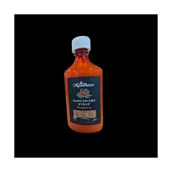 Apotheca D9/CBG Syrup - Raspberry - 700mg/100mg