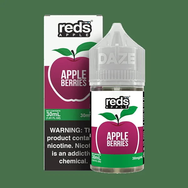Apple Berries SALT - Red's Apple E-Juice by 7 Daze - 30mL