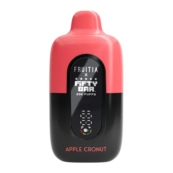 Apple Cronut FRUITIA X Fifty Bar 20K - Vaperushusa Online Vape Store