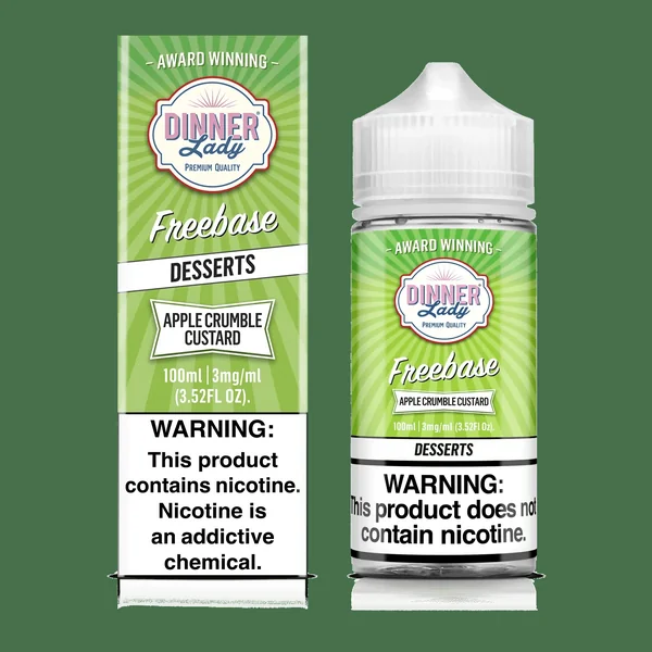 Apple Crumble Custard - Dinner Lady - 100mL