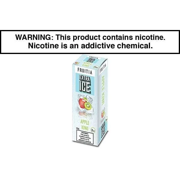 APPLE KIWI BY FRUITIA EXTRA ICE SALTS 30ML