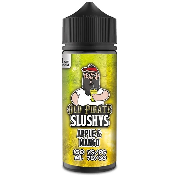 Apple & Mango E Liquid 100ml by Old Pirate Slushys