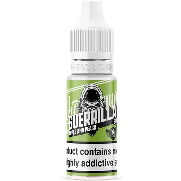 Apple Peach Nic Salt E Liquid 10ml by Guerrilla Bar