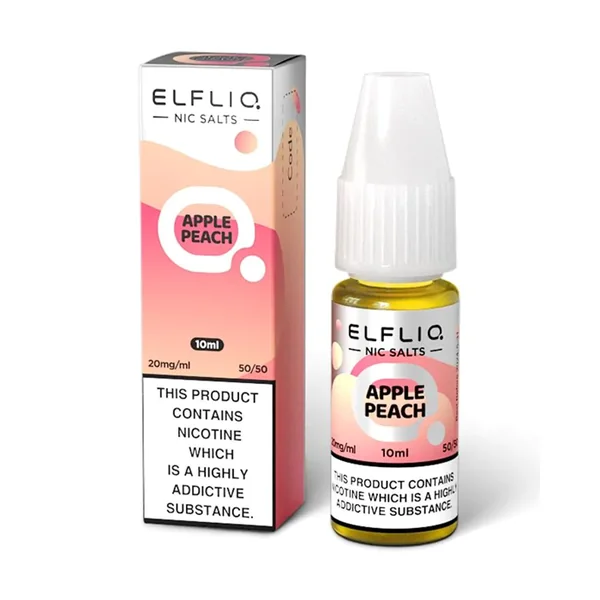 Apple Peach Nic Salt E-Liquid - ElfLiq - Image 3