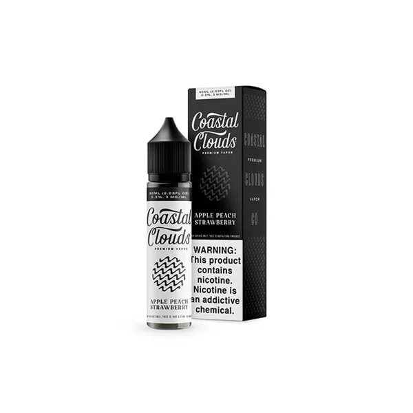 Apple Peach Strawberry Coastal Clouds Sweets 60mL $7.19