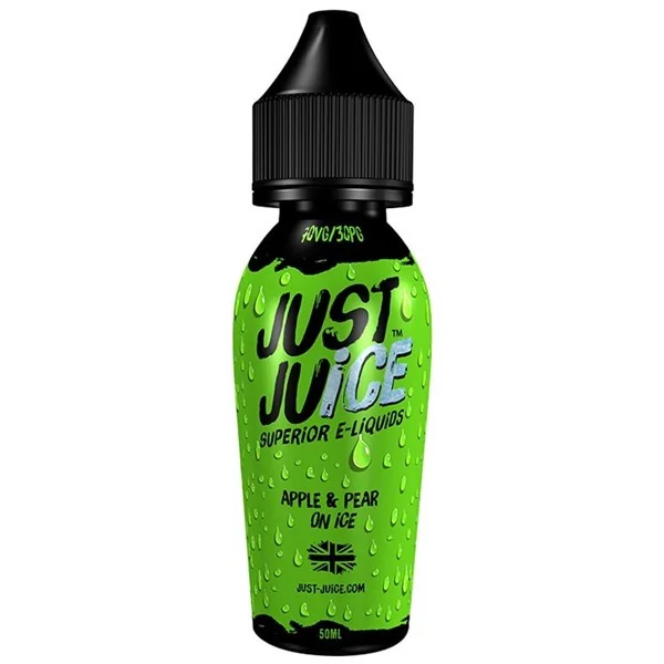 Apple & Pear on Ice E Liquid 50ml Shortfill by Just Juice