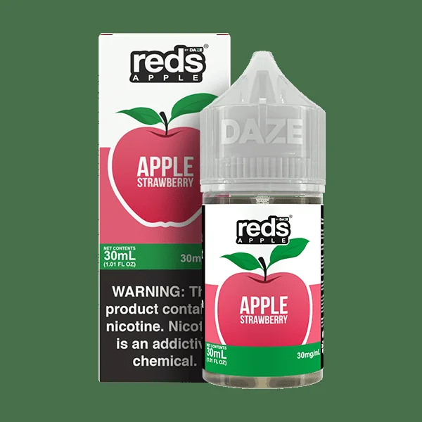Apple Strawberry SALT - Red's Apple E-Juice by 7 Daze - 30mL