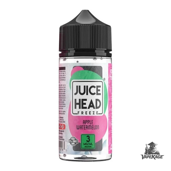 Apple Watermelon Freeze E Liquid — Juice Head 100mL Freebase