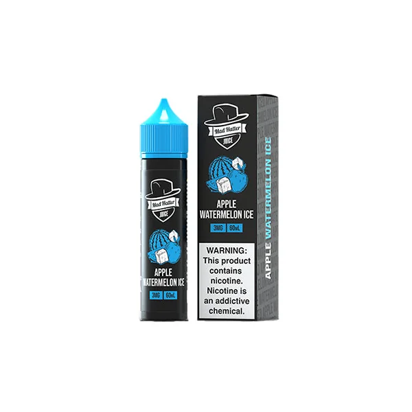 Apple Watermelon Ice by Mad Hatter Juice 60ml