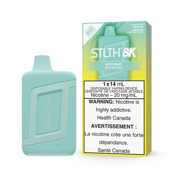 Arctic Breeze STLTH 8K - VapeLoft - 8000 Puffs