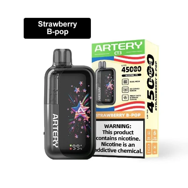 Artery CT3 Clearo 45,000 Puffs Disposable - TX Compliant Edition - Image 13