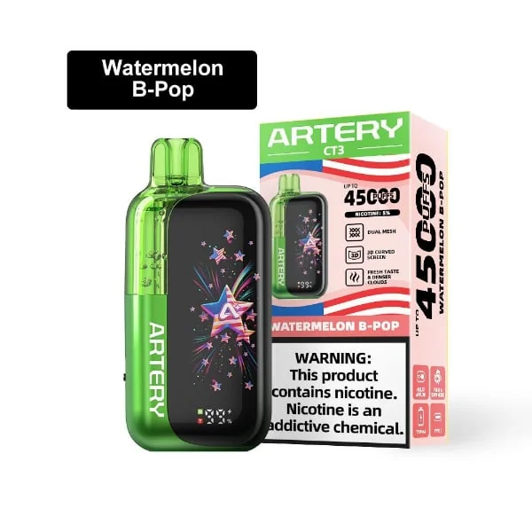 Artery CT3 Clearo 45,000 Puffs Disposable - TX Compliant Edition - Image 14