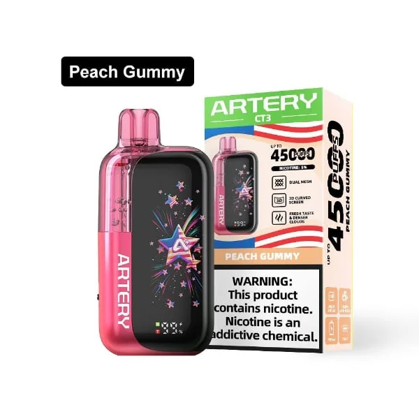 Artery CT3 Clearo 45,000 Puffs Disposable - TX Compliant Edition - Image 4
