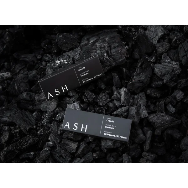 Ash Classic Medium Rolling Papers - Image 2