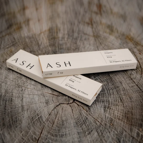 Ash Organic King Size Rolling Papers - Image 2