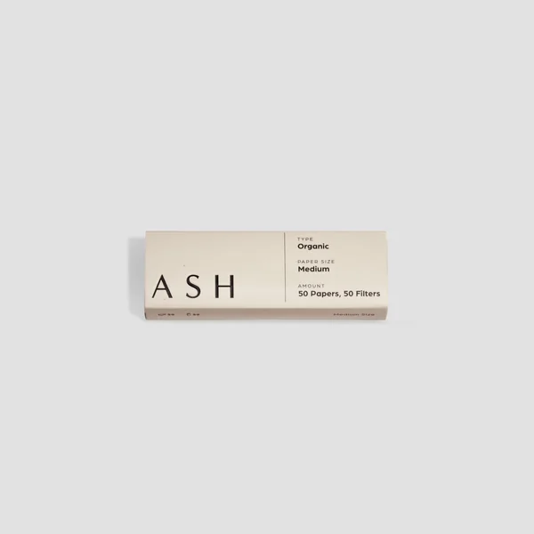 Ash Organic Medium Rolling Papers