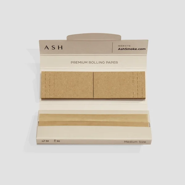 Ash Organic Medium Rolling Papers - Image 3