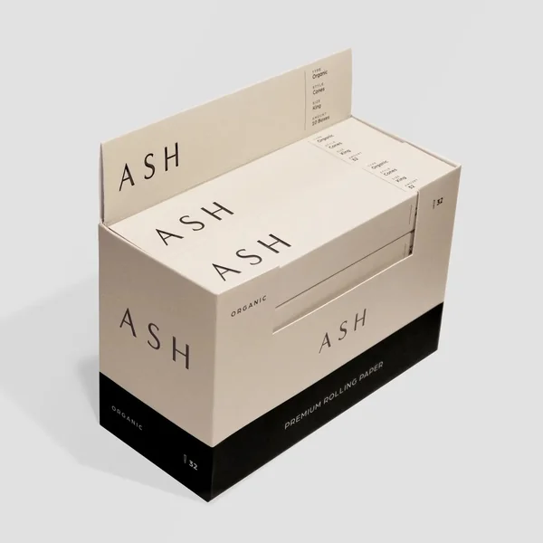 Ash Organic Pre-rolled Cones - 32 count - Image 2