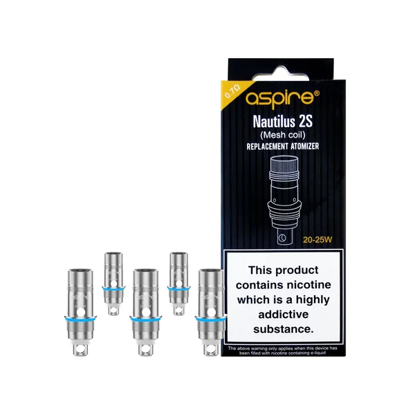Aspire Nautilus 2S 0.7ohm Mesh Coils (Pack of 5) - Image 3