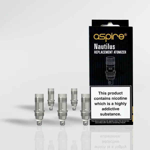 Aspire Nautilus Replacement Coils 0.3 / 0.7 / 1.6 ohm / 1.8 ohm - 5 pack - Image 2