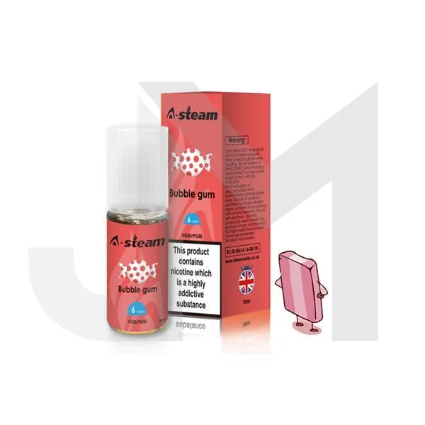 A-Steam Fruit Flavours 18MG 10ML (50VG/50PG) - Image 8