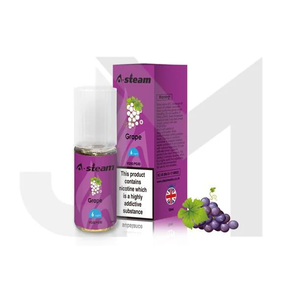 A-Steam Fruit Flavours 3MG 10ML (50VG/50PG) - Image 12