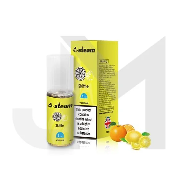 A-Steam Fruit Flavours 3MG 10ML (50VG/50PG) - Image 17