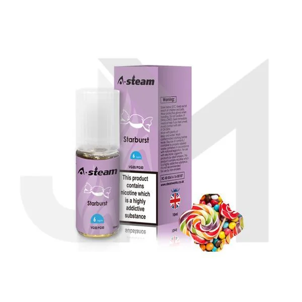 A-Steam Fruit Flavours 3MG 10ML (50VG/50PG) - Image 19