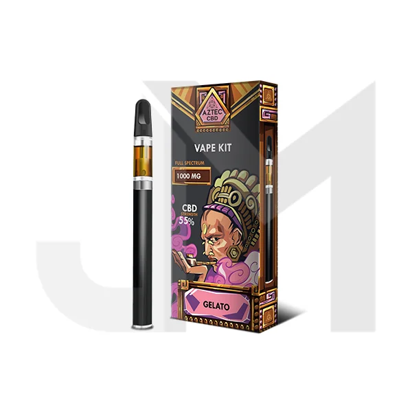 Aztec CBD 1000mg Vape Kit - 1ml - Image 4