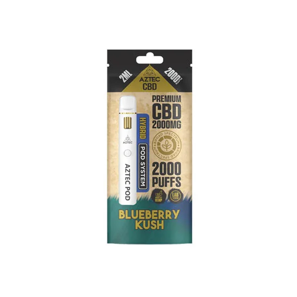 Aztec CBD 2000mg Starter Prefilled Pod Kit