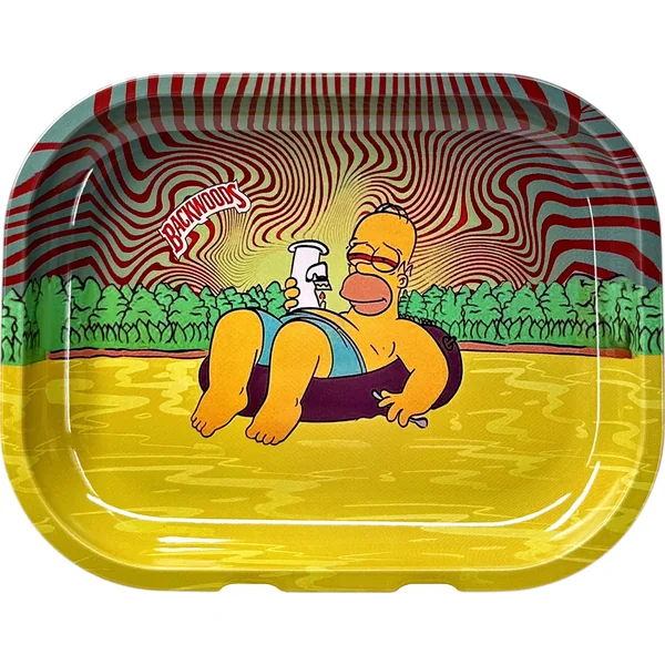 Backwoods Character Metal Small Rolling Tray - Image 2
