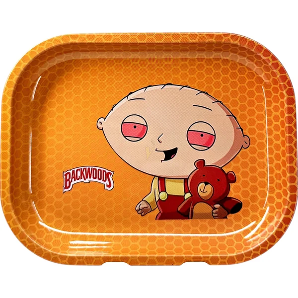 Backwoods Character Metal Small Rolling Tray - Image 5