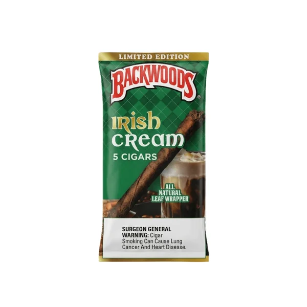 Backwoods Irish Cream 5 Pack