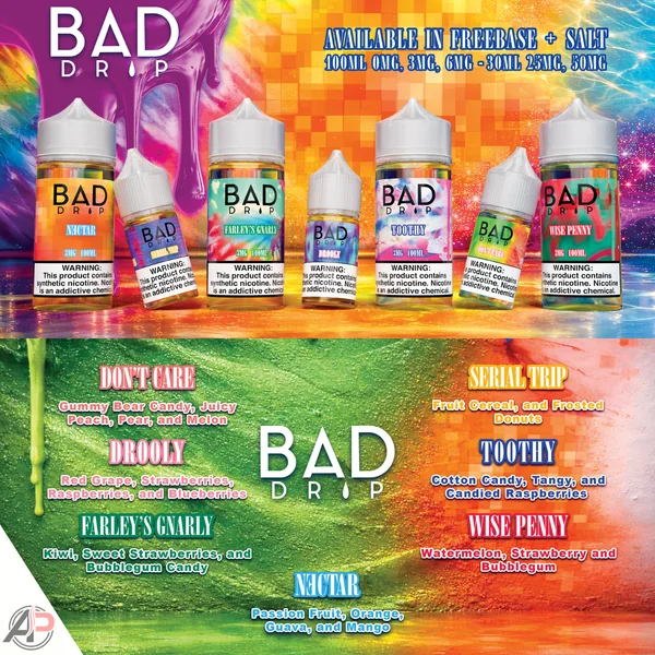 Bad Drip Labs Nectar Salt Nicotine 30mL - Image 2
